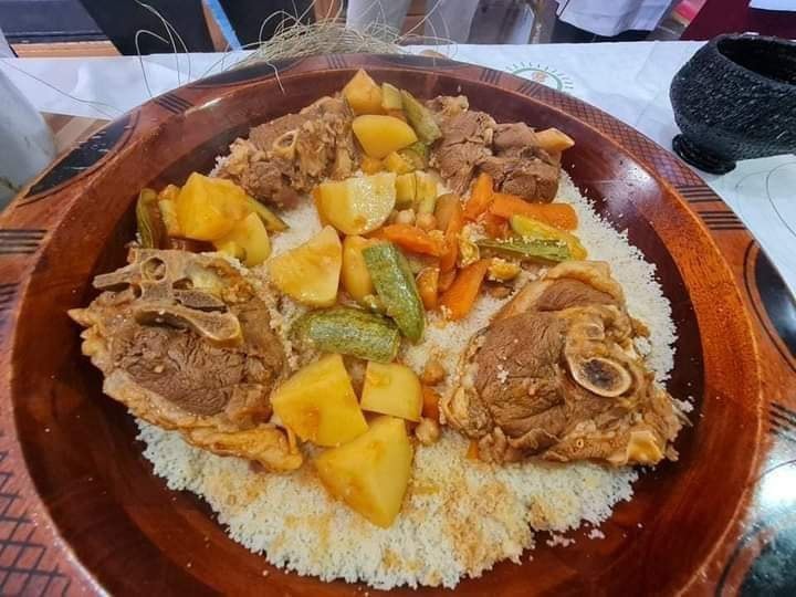 كسكس بلحم الغنم 